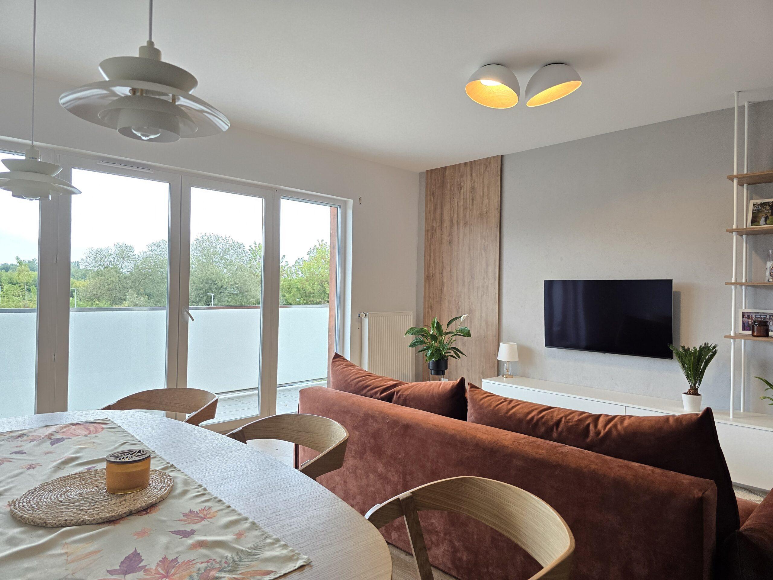 Dwupoziomowe mieszkanie w Toruniu