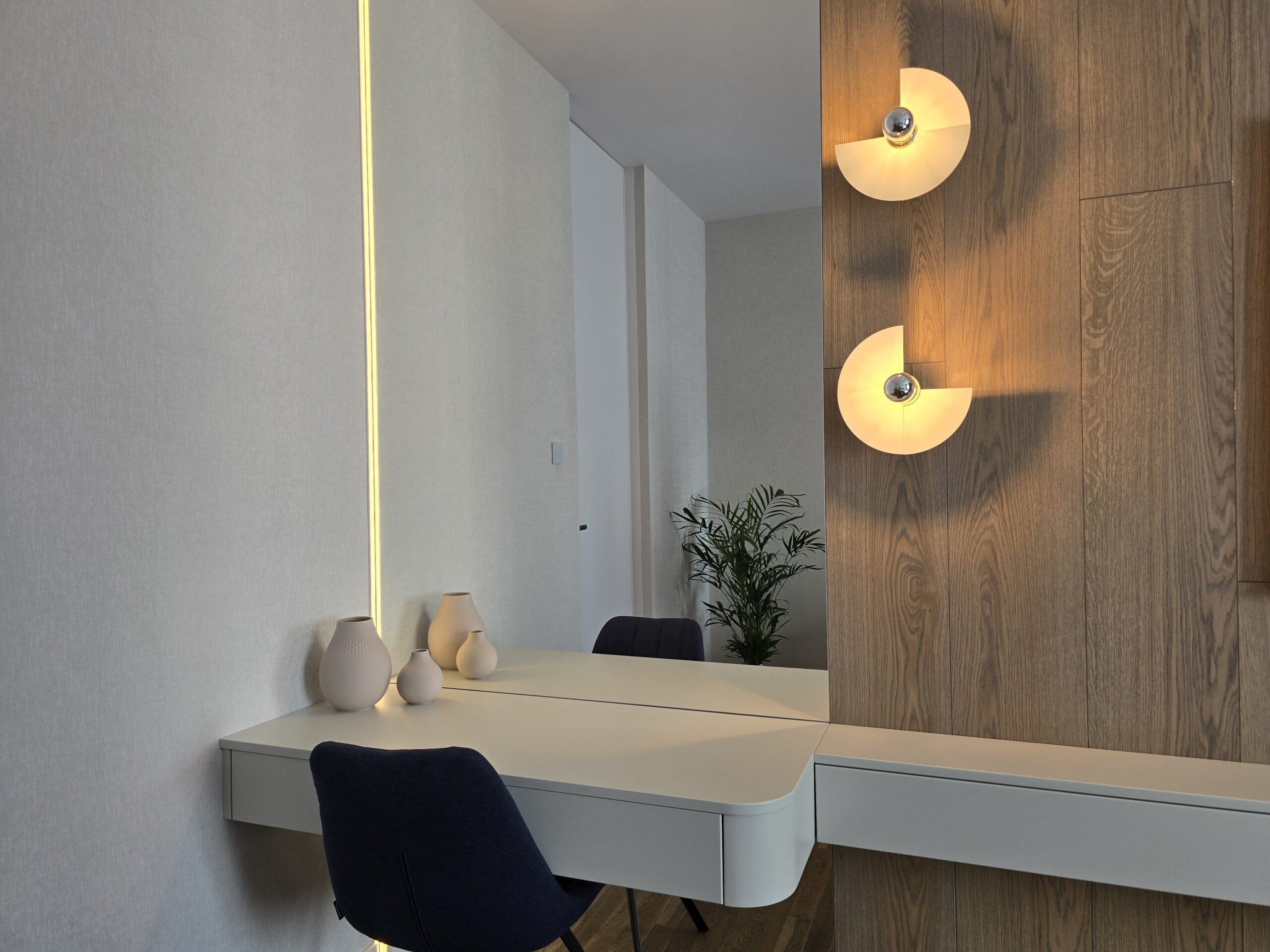 Designerskie oświetlenie w sypialni